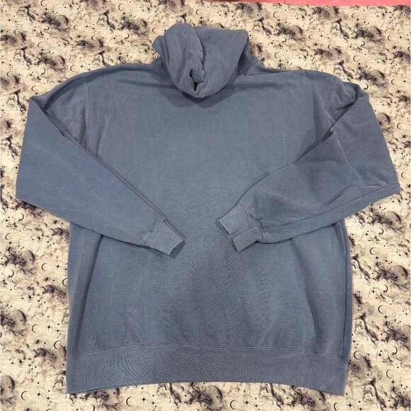 cobalt blue, comfort colors, size large lacrosse sweatshirt - Picture 2 of 5